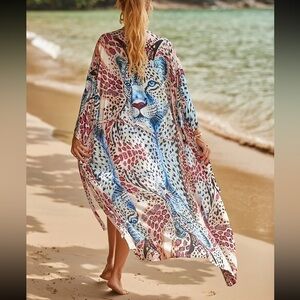 Bohemian Kimono Beach Coverup Cardigan